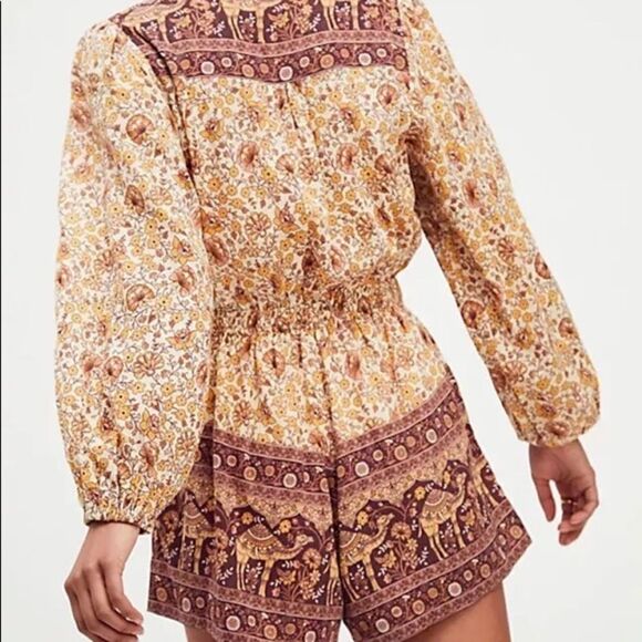 NWT Boho Floral Romper